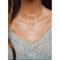 [SS] Herringbone Snake Necklace 1 pc/ stainless steel in PVD
