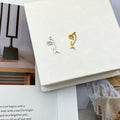 Birthflower pendant 1 pc/ gold Stainless steel initial seriess
