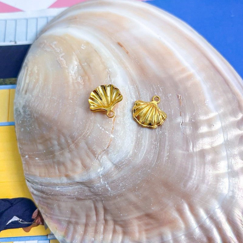 Stainless steel Beach themed sea pendant 1 pc/gold jewellery pendant diy fish lobster shell starfish pendant necklace