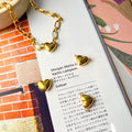 Stainless steel Love magnet ending 1 pc