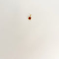 Stainless steel Square birthstone zirconia pendant/ Gold pendant birth month colour zirconia for diy jewellery necklace