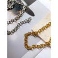 [ DIY Chain] Thick Oval chain Stainless steel 50cm