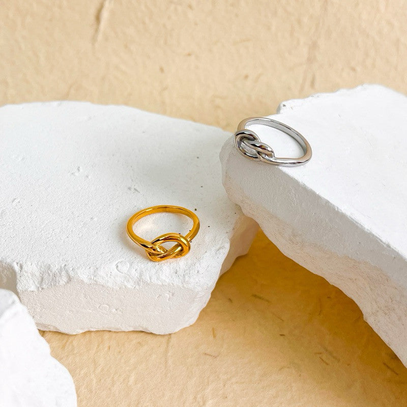 Stainless steel ring plain chunky zirconia stone gold ring silver ring/ Diamond ring
