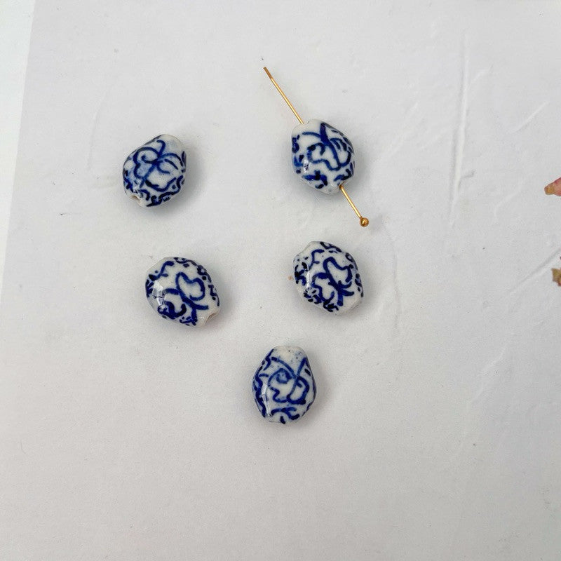 Porcelain love pendant/ porcelain teapot and cup pendant/ diy jewellery necklace pendant
