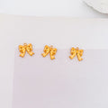 Stainless steel ribbon bow pendant 1 piece/ diy jewellery necklace bracelet charms
