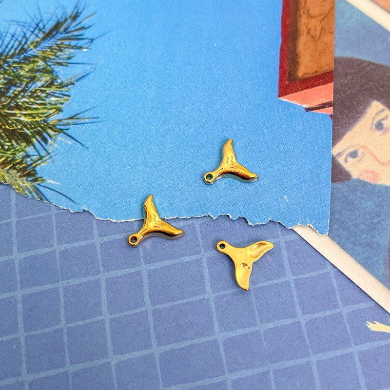 Stainless steel Beach themed sea pendant 1 pc/gold jewellery pendant diy fish lobster shell starfish pendant necklace