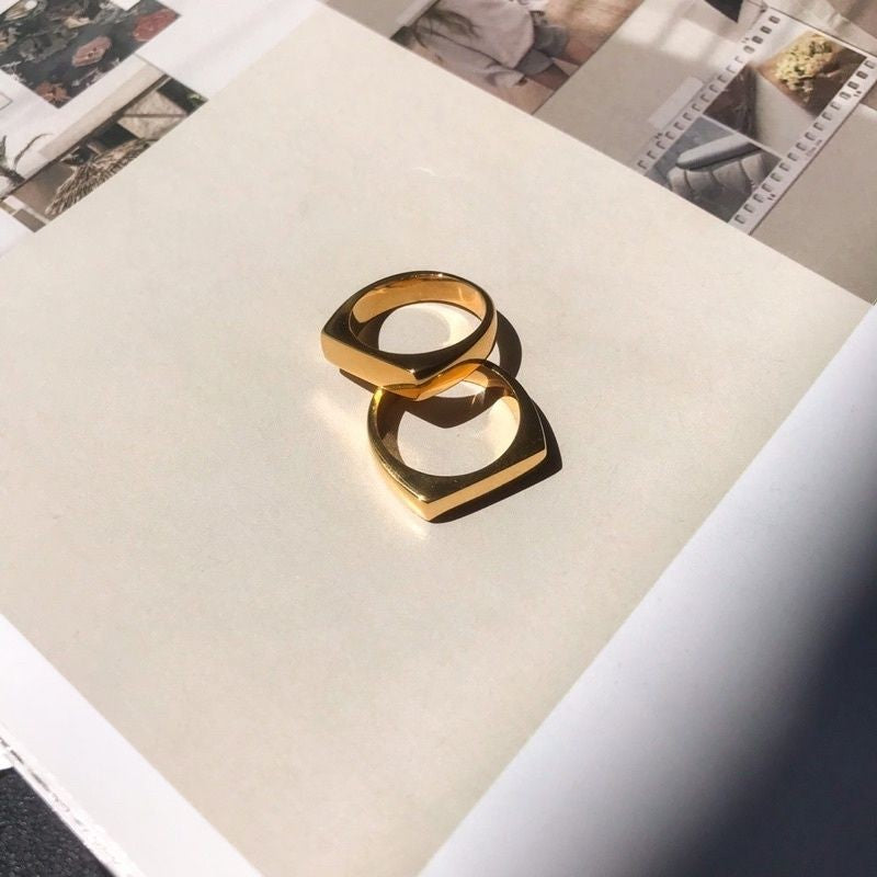 Thick Ring 1pcs - Stainless steel
