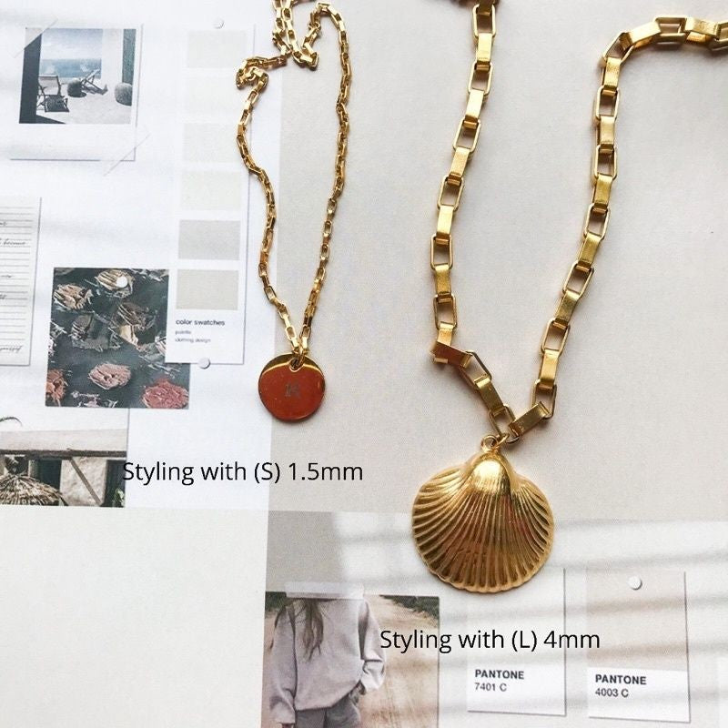 DIY Chain: Stainless steel Rectangular Link Chain