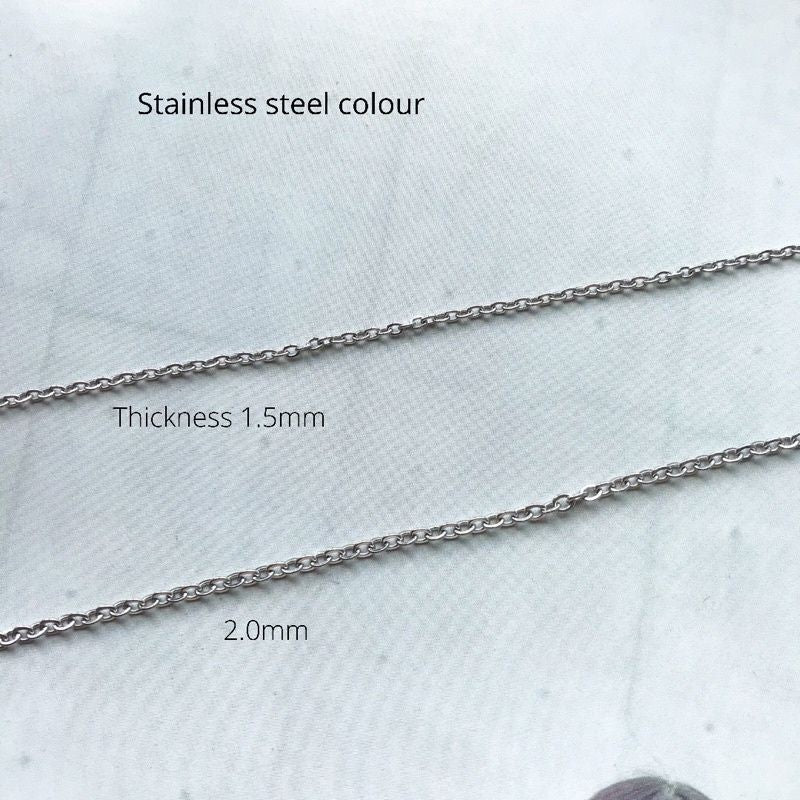 DIY Chain: Stainless steel classic cable chain
