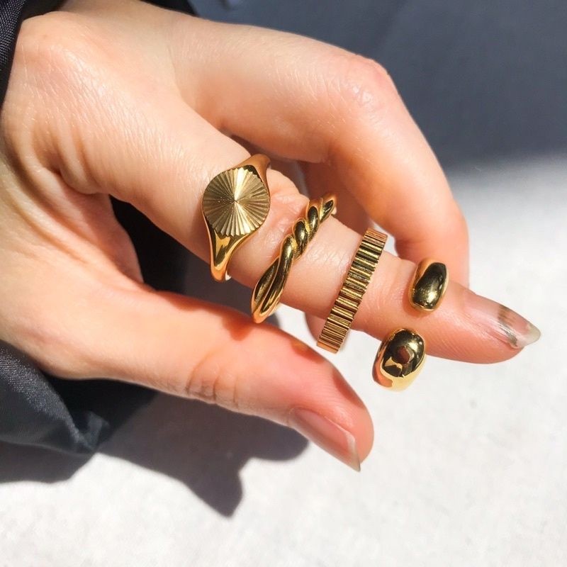 Classic Minimalist Rings 1pcs - Stainless Steel