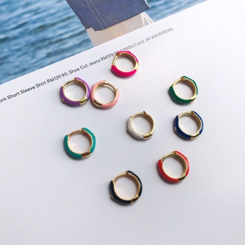 Colourful Huggies [1pc] - Stainless Steel