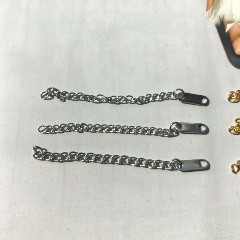Extension with tag 1pc - Stainless Steel extender