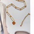 Love Pendant for Ending 1 Pc - Stainless steel/ Gold Filled/ 925 silver