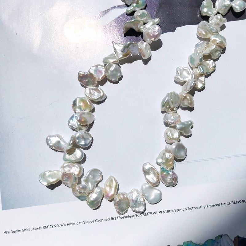 [1 strand] Pearls for diy/ Petals pearl toothpick pearls