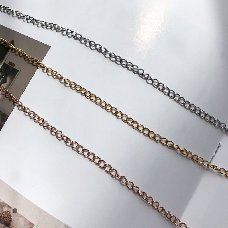DIY Chain: Stainless steel Extension Chain 1 meter