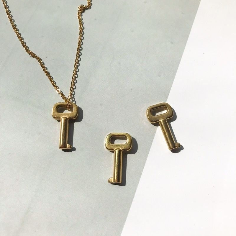 Key Pendant 1Pc - Stainless Steel