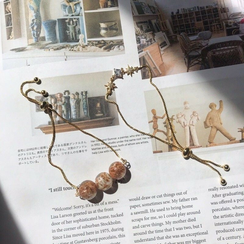 Flexible Boxchain Slider Bracelets -  Stainless Steel/ 18k Gold-Rolled