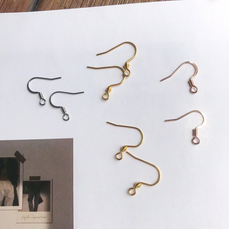 Earring Hook 1 pair - Stainless Steel