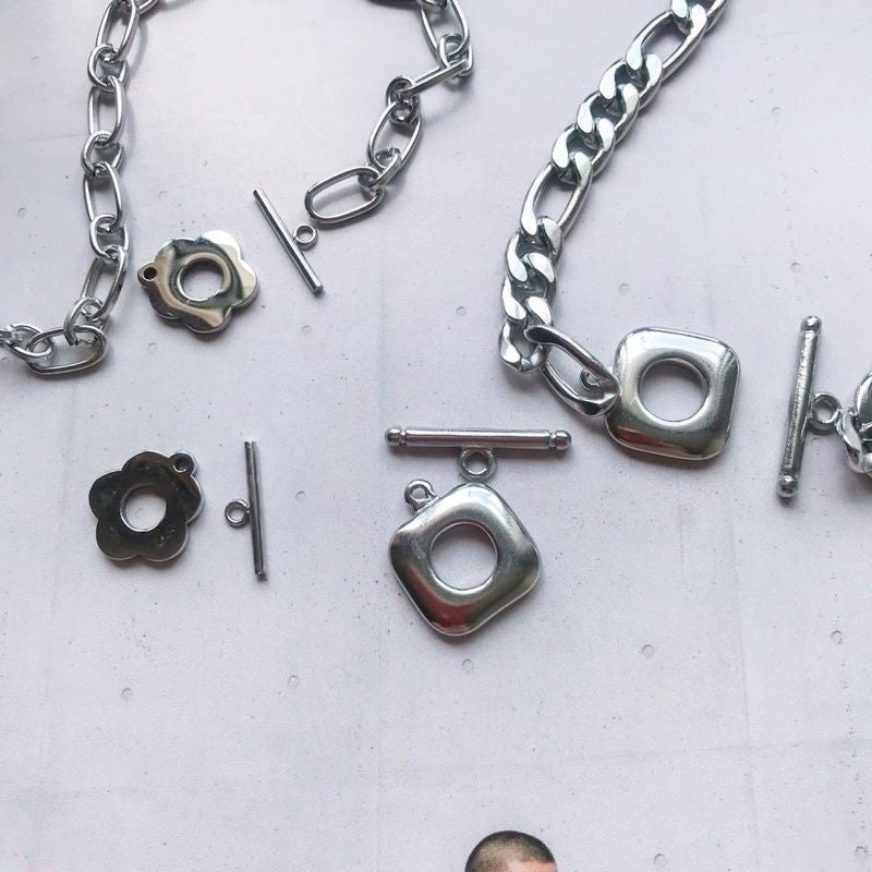 OT Toggle ending 1 pc - Stainless Steel (PVD Coating)