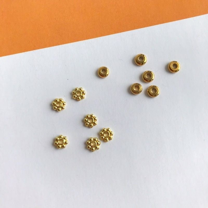 Spacer beads - Stainless Steel