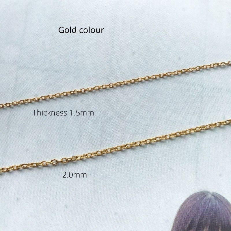 DIY Chain: Stainless steel classic cable chain