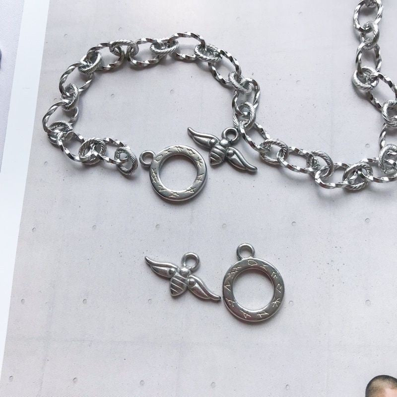 OT Toggle ending 1 pc - Stainless Steel (PVD Coating)