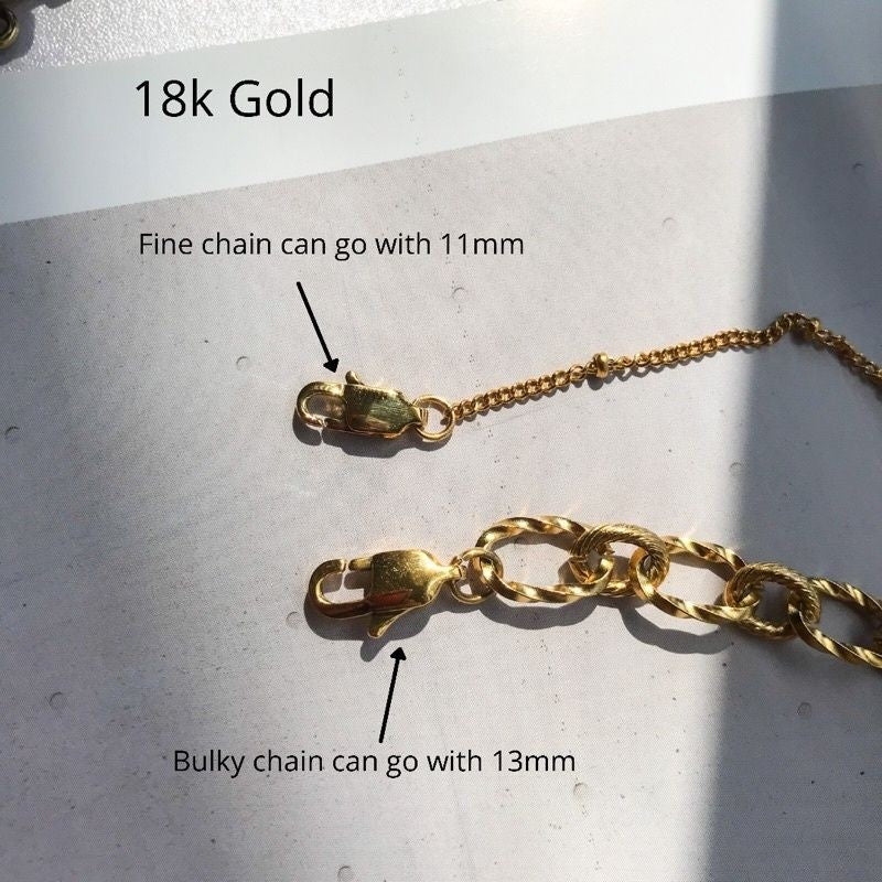 High Quality 316L Surgical Ending Clasp - Stainless steel (PVD Coating)