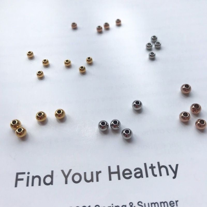 Beads in PVD coating - Stainless Steel bead spacer