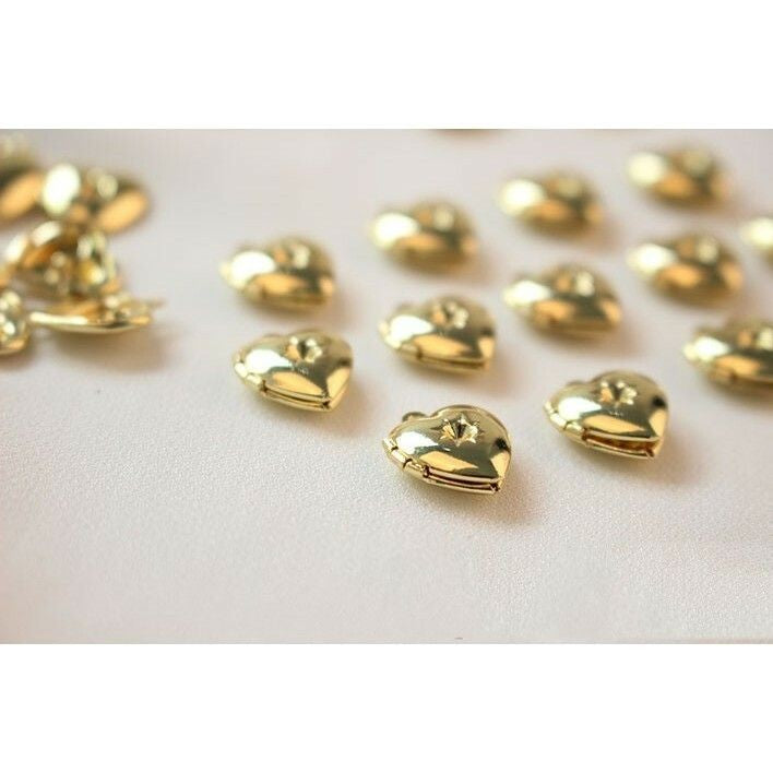Love Locket Pendant 1Pc - 18K Gold Plated