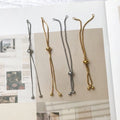 Flexible Boxchain Slider Bracelets -  Stainless Steel/ 18k Gold-Rolled