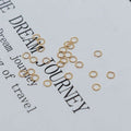 Jumpring  - Gold Filled/ Stainless Steel (PVD gold coating)