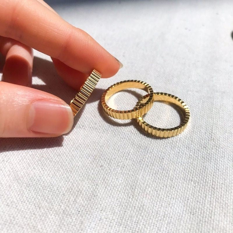 Classic Minimalist Rings 1pcs - Stainless Steel