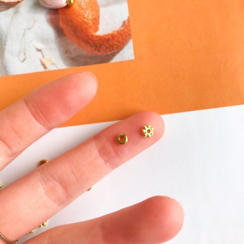 Spacer beads - Stainless Steel