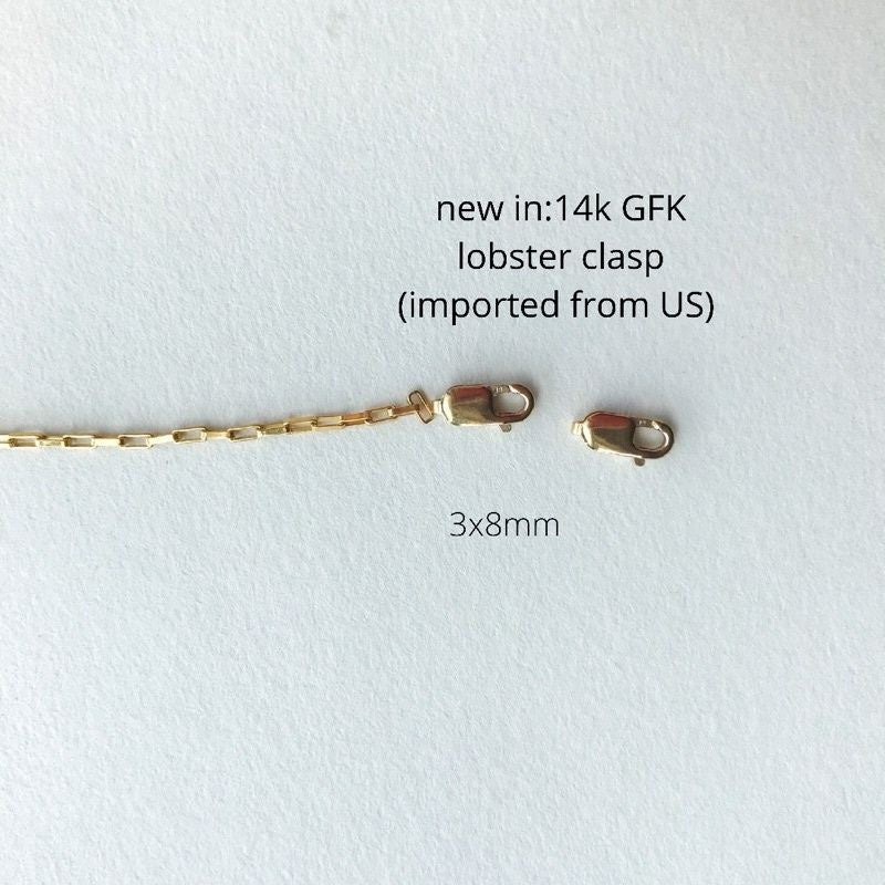 Ending for bracelet and necklace/ Gold filled 1pc/ 14k rolled gold