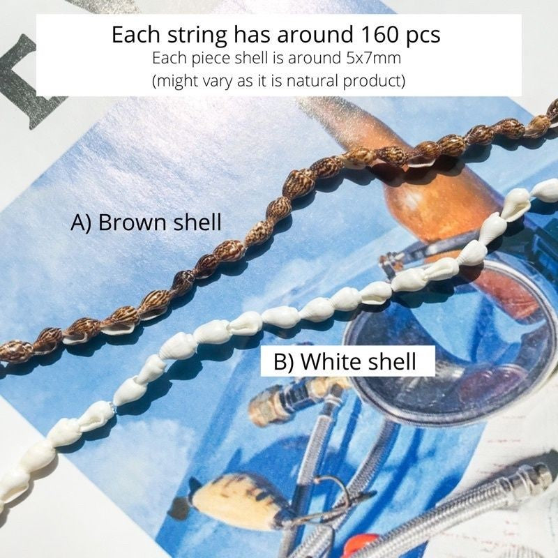Mini Small Natural Seashell 1 string