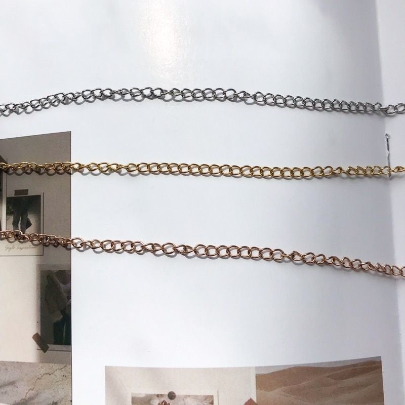 DIY Chain: Stainless steel Extension Chain 1 meter