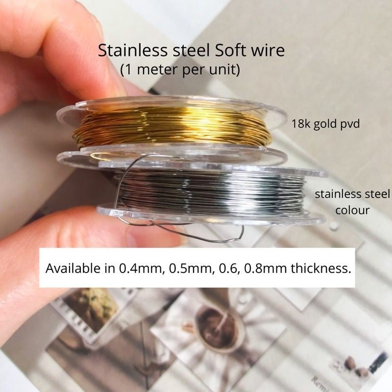 Stainless steel soft wire/ for DIY wire wrapping