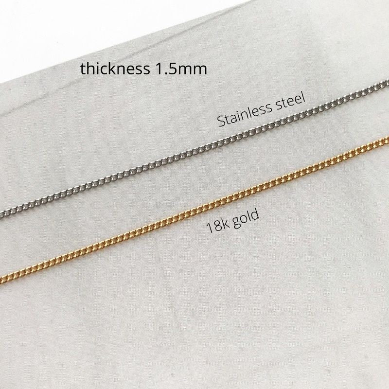 DIY Chain: Stainless steel Cuban Chain