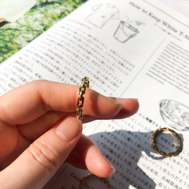 Ring Series 1pcs - Stainless steel (PVD Coating)