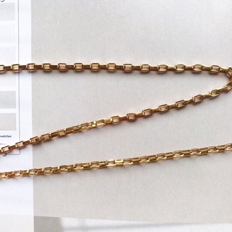 DIY Chain: Stainless steel Rectangular Link Chain