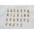 A - T Alphabet Letter Initial Pendant 1pc - 18k Rolled Gold