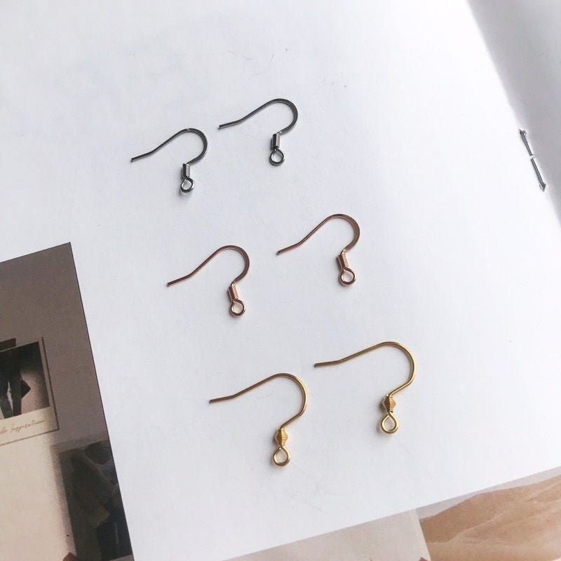 Earring Hook 1 pair - Stainless Steel