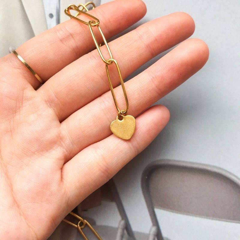 Love Pendant for Ending 1 Pc - Stainless steel/ Gold Filled/ 925 silver