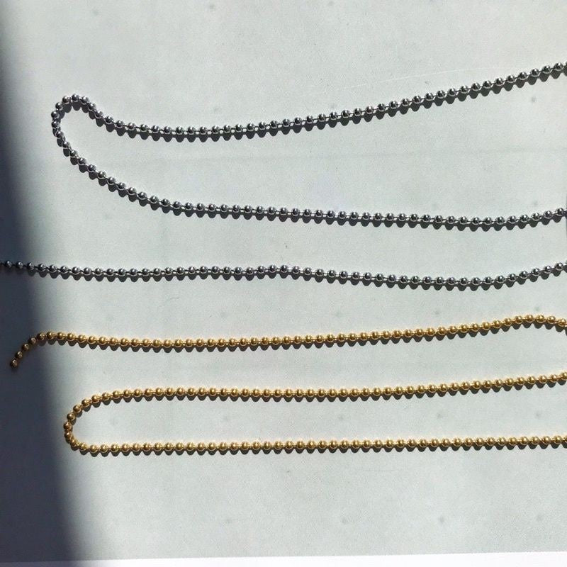 DIY Chain: Stainless steel Beads Chain