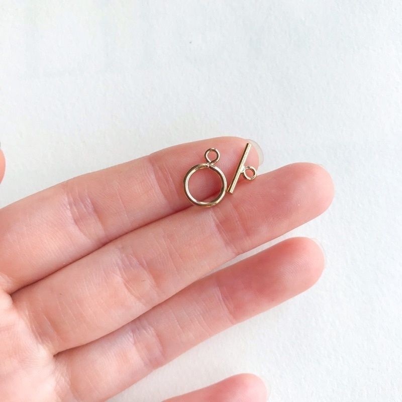 Ending claps : Lobster clasp /OT clasp/ Clamp Ending/ S Hook - Gold filled