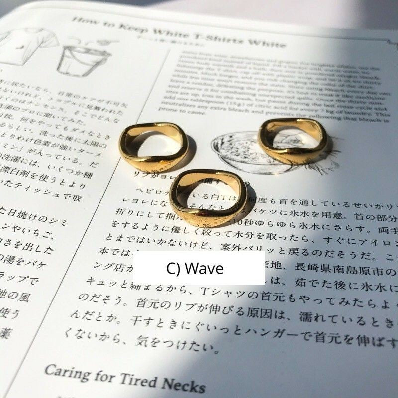 Ring Series 1pcs - Stainless steel (PVD Coating)