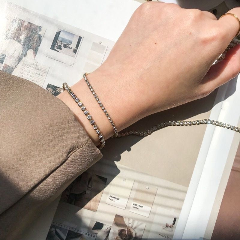 DIY Chain: Stainless steel Diamond Chain Tennis Chain