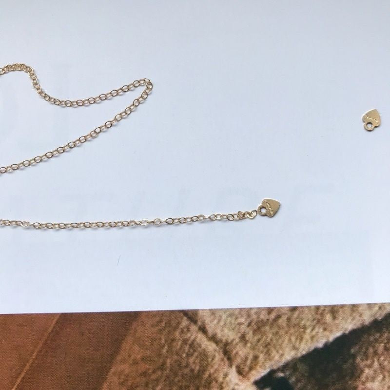 Love Pendant for Ending 1 Pc - Stainless steel/ Gold Filled/ 925 silver