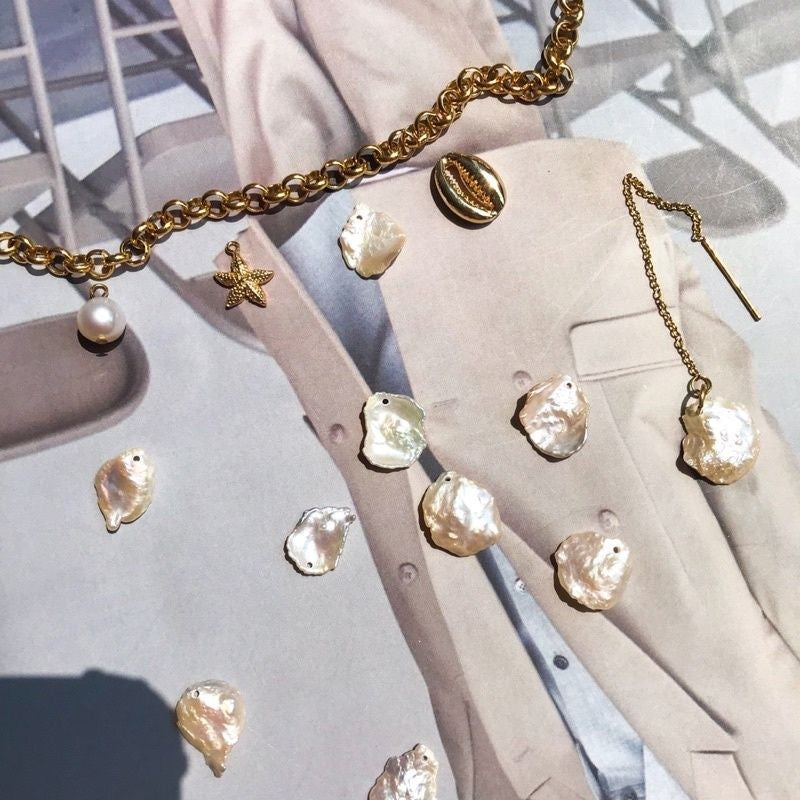 (by piece) Freshwater Pearl 1Pcs & 10pcs