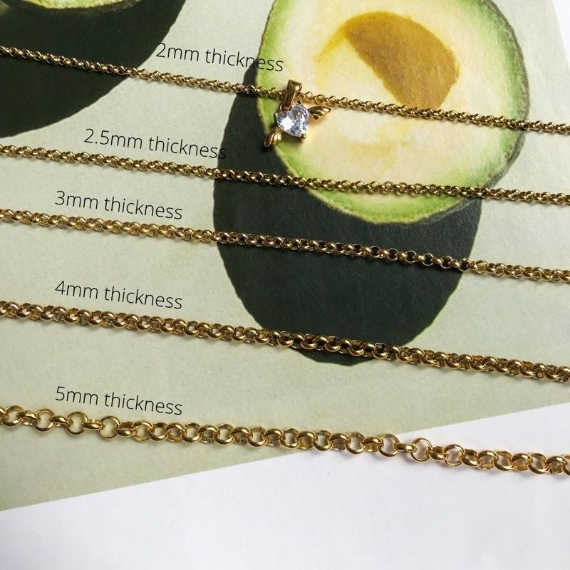 DIY Chain: Stainless steel Rolo Chain